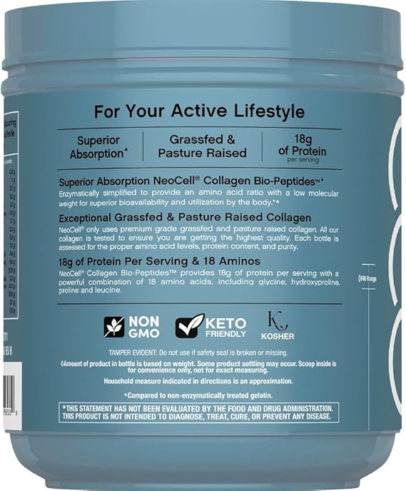 NEOCELL COLAGENO CON BIOPEPTIDOS 400gr