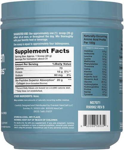 NEOCELL COLAGENO CON BIOPEPTIDOS 400gr